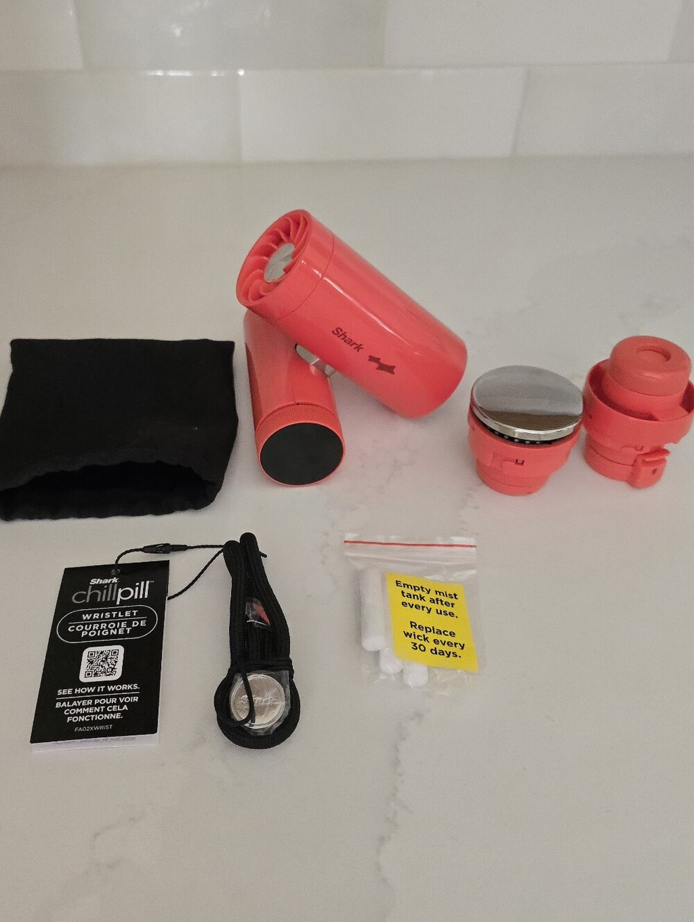 Shark ChillPill x SKYLRK Justin Beiber Collab Personal Fan and Cooling System